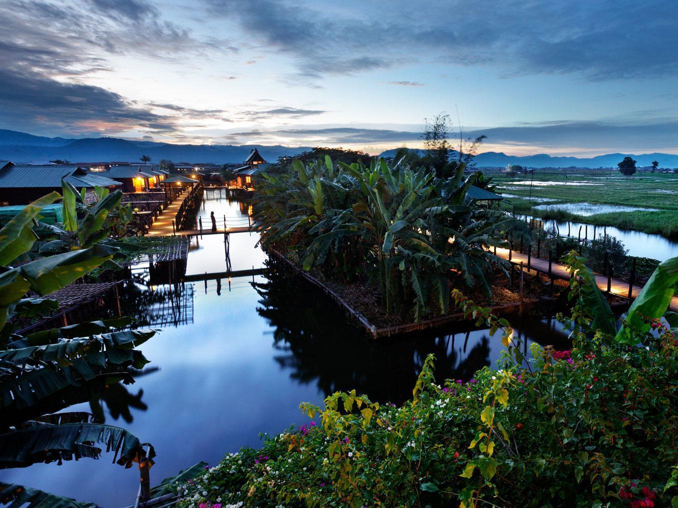 Inle Heritage Stilt Houses Ywama Extérieur photo