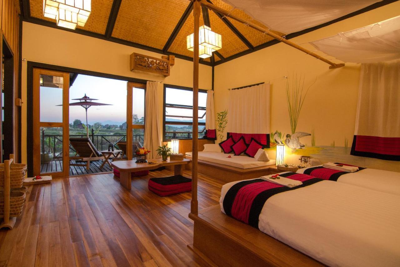 Inle Heritage Stilt Houses Ywama Extérieur photo
