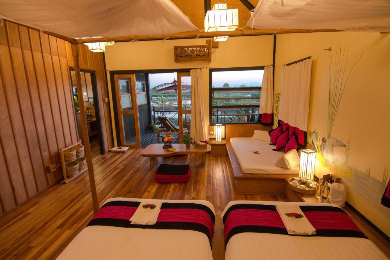 Inle Heritage Stilt Houses Ywama Extérieur photo